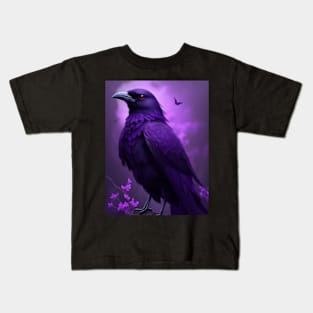 The Purple Raven Kids T-Shirt